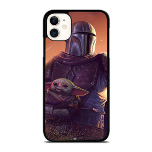 BABY YODA AND THE MANDALORIAN 1 iPhone 11 Case Cover
