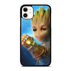 BABY GROOT GAUNTLET iPhone 11 Case Cover BABY GROOT GAUNTLET iPhone 11 Case Cover