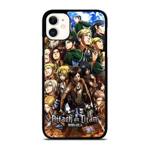 ATTACK ON TITAN CHARACTER iPhone 11 Case Cover