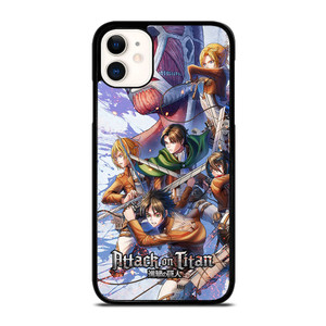 ATTACK ON TITAN CHARACTER 2 iPhone 11 Case Cover
