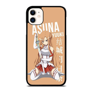 ASUNA YUUKI SWORD ART ONLINE ANIME iPhone 11 Case Cover ASUNA YUUKI SWORD ART ONLINE ANIME iPhone 11 Case Cover