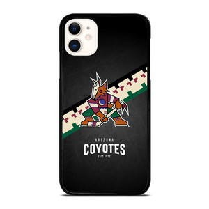 ARIZONA COYOTES ICON iPhone 11 Case Cover ARIZONA COYOTES ICON iPhone 11 Case Cover
