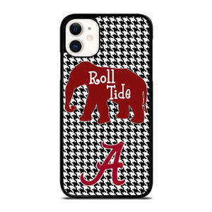 ALABAMA CRIMSON TIDE HOUNDSTOOTH iPhone 11 Case Cover