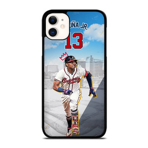 ACUNA JR ATLANTA BRAVES BASEBALL iPhone 11 Case Cover ACUNA JR ATLANTA BRAVES BASEBALL iPhone 11 Case Cover