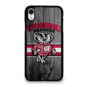 WISCONSIN BADGERS LOGO iPhone XR Case Cover WISCONSIN BADGERS LOGO iPhone XR Case Cover
