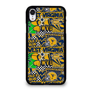 WEST VIRGINIA MOUNTAINEERS COLLAGE iPhone XR Case Cover
