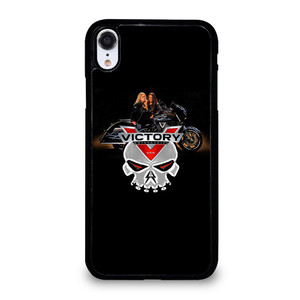 VICTORY MOTORCYCLES SKULL iPhone XR Case Cover
