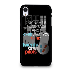 TWENTY ONE PILOTS SHOOT LYRICS iPhone XR Case Cover