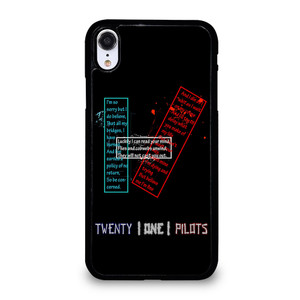 TWENTY ONE PILOTS LOGO iPhone XR Case Cover TWENTY ONE PILOTS LOGO iPhone XR Case Cover
