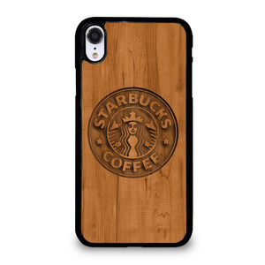 STARBUCKS COFFEE WOODEN iPhone XR Case Cover
