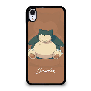SNORLAX POKEMON CUTE iPhone XR Case Cover SNORLAX POKEMON CUTE iPhone XR Case Cover