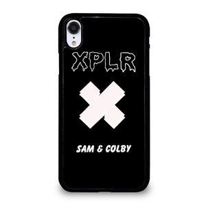 SAM AND COLBY XPLR X LOGO iPhone XR Case Cover