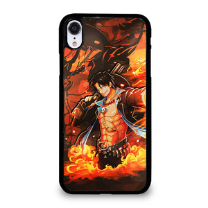 PORTGAS D ACE ONE PIECE iPhone XR Case Cover