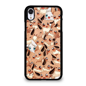 POKEMON EEVEE BABY COLLAGE iPhone XR Case Cover POKEMON EEVEE BABY COLLAGE iPhone XR Case Cover