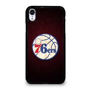 PHILADELPHIA 76ERS WOODEN LOGO iPhone XR Case Cover PHILADELPHIA 76ERS WOODEN LOGO iPhone XR Case Cover