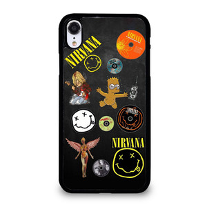 NIRVANA ROCK BAND ART iPhone XR Case Cover NIRVANA ROCK BAND ART iPhone XR Case Cover