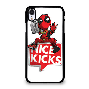NICE KICKS SNEAKERS DEADPOOL iPhone XR Case Cover NICE KICKS SNEAKERS DEADPOOL iPhone XR Case Cover