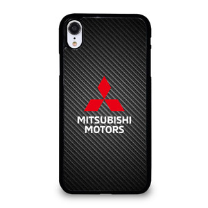 MITSUBISHI MOTORS CARBON LOGO iPhone XR Case Cover