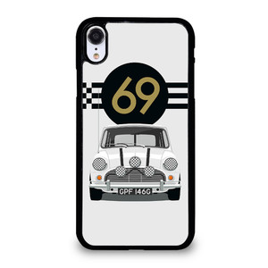 MINI COOPER WHITE 69 iPhone XR Case Cover MINI COOPER WHITE 69 iPhone XR Case Cover