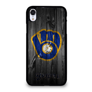 MILWAUKEE BREWERS WOODEN iPhone XR Case Cover MILWAUKEE BREWERS WOODEN iPhone XR Case Cover