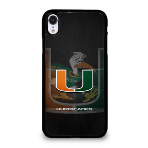 MIAMI HURRICANES UM 1 iPhone XR Case Cover MIAMI HURRICANES UM 1 iPhone XR Case Cover
