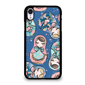 MATRYOSHKA NESTING DOLLS RUSSIAN ART iPhone XR Case Cover