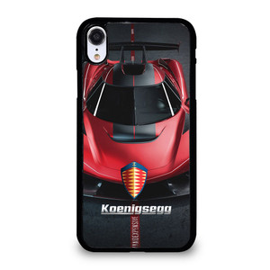 KOENIGSEGG RED CAR iPhone XR Case Cover KOENIGSEGG RED CAR iPhone XR Case Cover