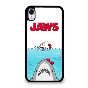 JAWS SHARK HELLO KITTY iPhone XR Case Cover