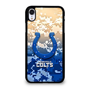 INDIANAPOLIS COLTS CAMO LOGO iPhone XR Case Cover INDIANAPOLIS COLTS CAMO LOGO iPhone XR Case Cover
