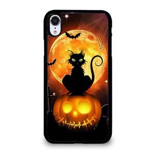 HALLOWEEN BLACK CAT iPhone XR Case Cover HALLOWEEN BLACK CAT iPhone XR Case Cover