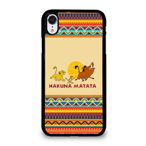 HAKUNA MATATA LION KING AZTEC 3 iPhone XR Case Cover