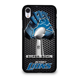 DETROIT LIONS SUPER BOWL iPhone XR Case Cover