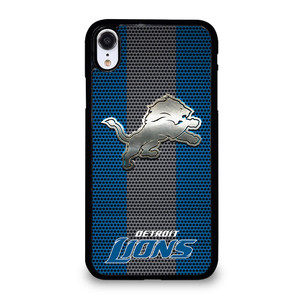 DETROIT LIONS SILVER CRUSH iPhone XR Case Cover