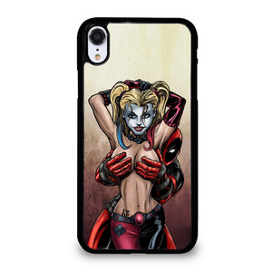 DEADPOOL HARLEY QUINN 3 iPhone XR Case Cover