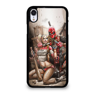 DEADPOOL HARLEY QUINN 2 iPhone XR Case Cover DEADPOOL HARLEY QUINN 2 iPhone XR Case Cover