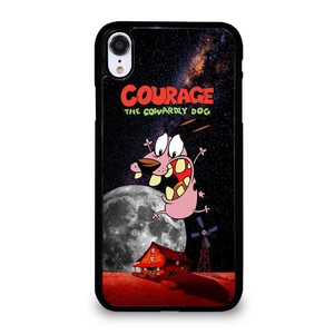 COURAGE THE COWARDLY DOG SPACE iPhone XR Case Cover