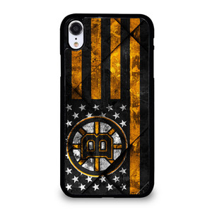 BOSTON BRUINS BLACK AND GOLD iPhone XR Case Cover