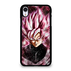 BLACK GOKU ROSE DRAGON BALL iPhone XR Case Cover BLACK GOKU ROSE DRAGON BALL iPhone XR Case Cover