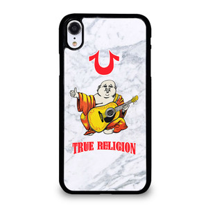 BIG BUDDHA TRUE RELIGION MARBLE iPhone XR Case Cover