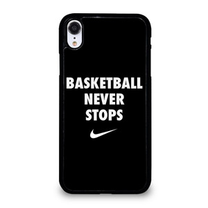 BASKETBALL NEVER STOPS 1 iPhone XR Case Cover BASKETBALL NEVER STOPS 1 iPhone XR Case Cover