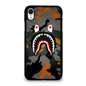 BAPE SHARK CAMO 1 iPhone XR Case Cover