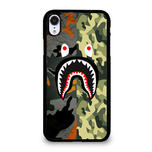 BAPE CAMO SHARK iPhone XR Case Cover BAPE CAMO SHARK iPhone XR Case Cover