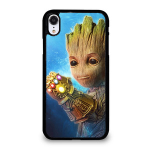 BABY GROOT GAUNTLET iPhone XR Case Cover BABY GROOT GAUNTLET iPhone XR Case Cover