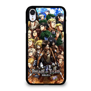 ATTACK ON TITAN CHARACTER iPhone XR Case Cover ATTACK ON TITAN CHARACTER iPhone XR Case Cover