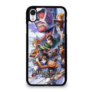ATTACK ON TITAN CHARACTER 2 iPhone XR Case Cover ATTACK ON TITAN CHARACTER 2 iPhone XR Case Cover