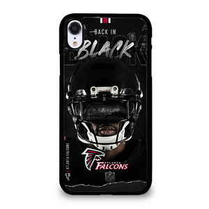 ATLANTA FALCONS BLACK iPhone XR Case Cover