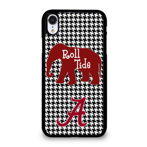 ALABAMA CRIMSON TIDE HOUNDSTOOTH iPhone XR Case Cover ALABAMA CRIMSON TIDE HOUNDSTOOTH iPhone XR Case Cover