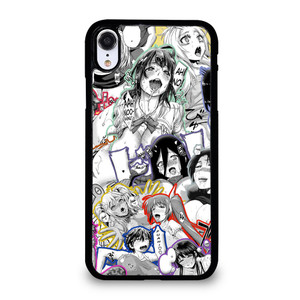 AHEGAO FACE ANIME 1 iPhone XR Case Cover AHEGAO FACE ANIME 1 iPhone XR Case Cover