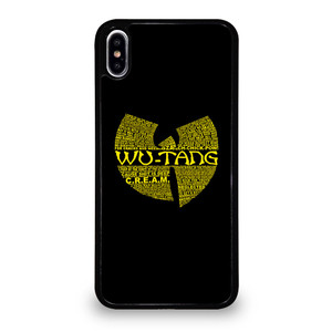 WU TANG CLAN HIP HOP iPhone XS Max Case Cover