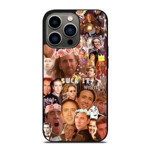 NICOLAS CAGE COLLAGE 2 iPhone 13 Pro Case Cover NICOLAS CAGE COLLAGE 2 iPhone 13 Pro Case Cover